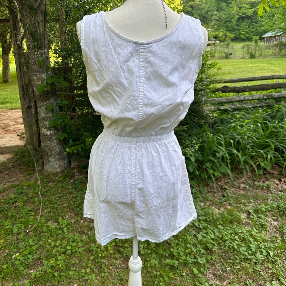 Vintage Romper 1990’s with elastic waist size M - Picture 7 of 7